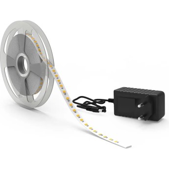 Лента GAUSS BASIC в комплекте LED 2835/120 12V 14,4W/m 1400lm/m 3000K 8mm IP20 5m Лента GAUSS BASIC в комплекте LED 2835/120 12V 14,4W/m 1400lm/m 3000K 8mm IP20 5m