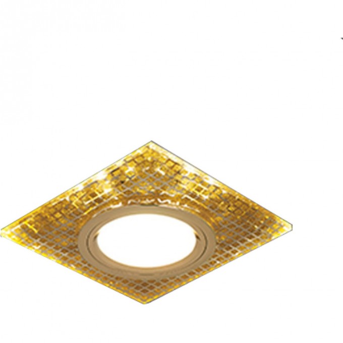 Светильник GAUSS BACKLIGHT Квадрат. Золото/Кристалл/Золото, Gu5.3, LED 2700K 1/40 BL077 Светильник GAUSS BACKLIGHT Квадрат. Золото/Кристалл/Золото, Gu5.3, LED 2700K 1/40 BL077
