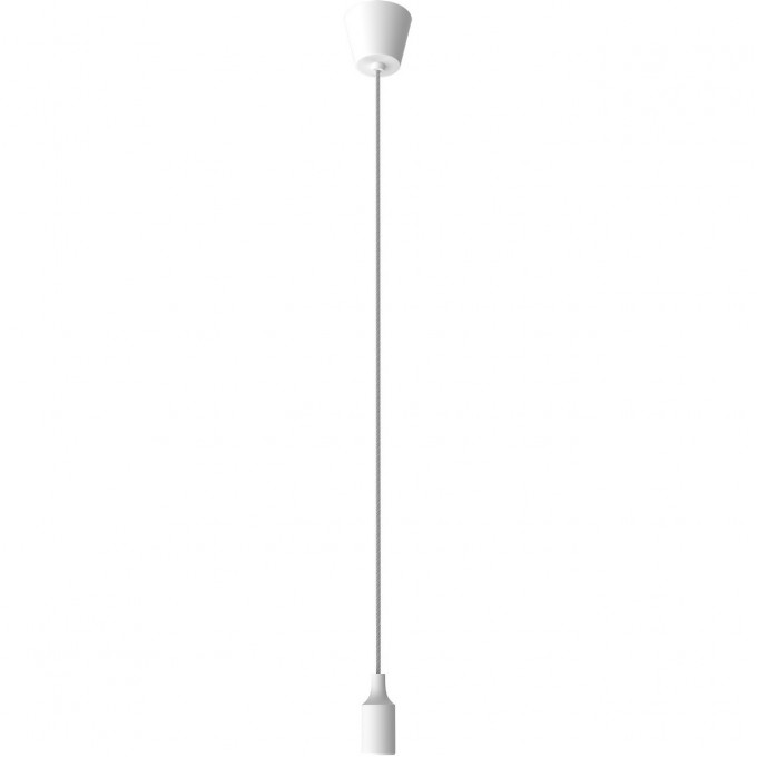 Светильник подвесной GAUSS DECOR E27 1 м 1/40 белый PL012 Светильник подвесной GAUSS DECOR E27 1 м 1/40 белый PL012