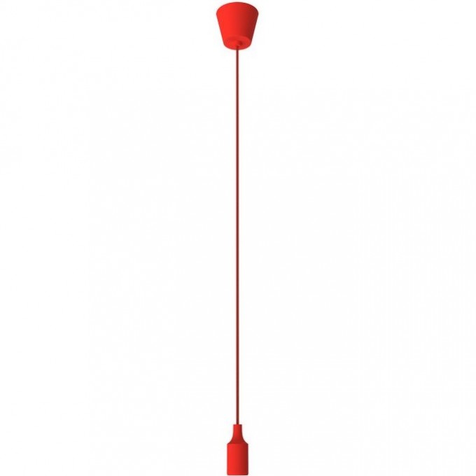 Светильник подвесной GAUSS DECOR красный E27, 1 м, 1/40 PL013 Светильник подвесной GAUSS DECOR красный E27, 1 м, 1/40 PL013