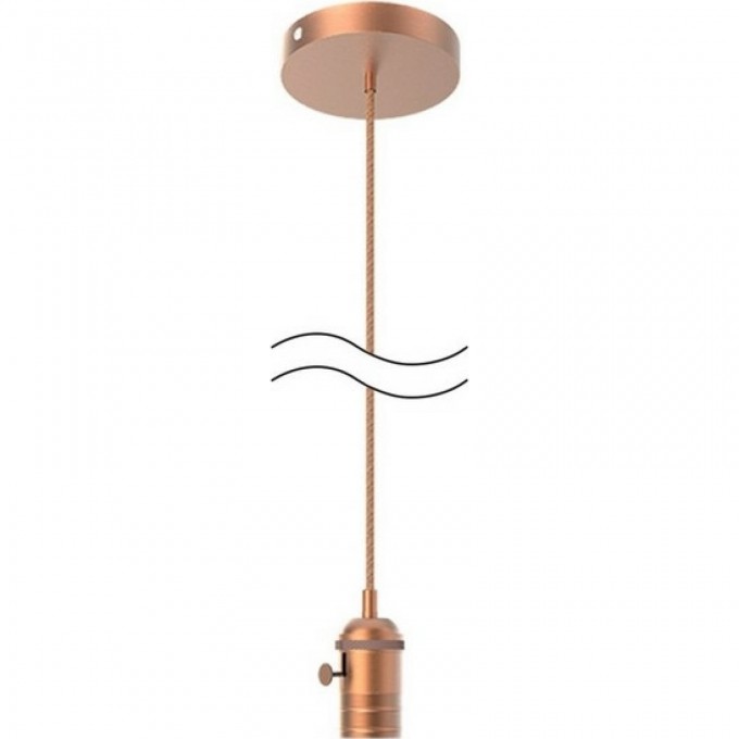 Светильник подвесной GAUSS DECOR медный E27, 1 м, 1/40 PL043 Светильник подвесной GAUSS DECOR медный E27, 1 м, 1/40 PL043